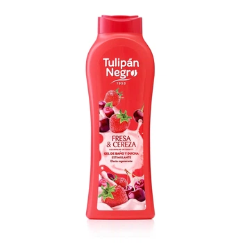 Гель для душу Tulipan Negro полуниця та вишня (650 мл)