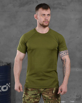 Тактическая потоотводящая футболка хаки ВТ6781 L