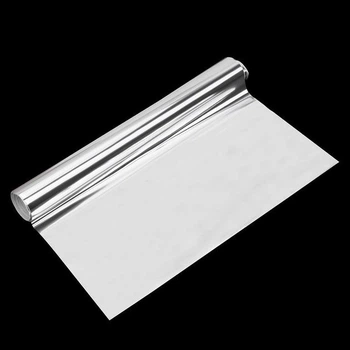 Декоративная пленка 0.50 m * 1.00 m Silver Зеркальная 5 %
