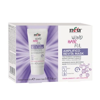Экспресс маска для интенсивного восстановления волос Mask Itely Hairfashion WondHairFul Amplifico Revita Mask 6 х 20 мл