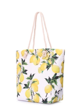 Летняя сумка женская POOLPARTY Anchor с лимонами