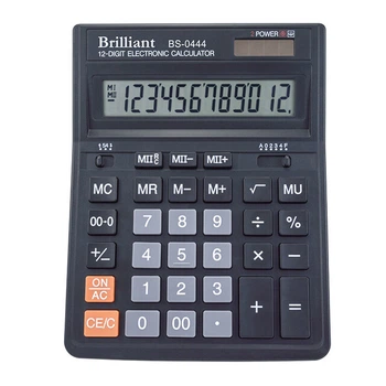 Калькулятор Brilliant 12 разрядный (BS-0444)