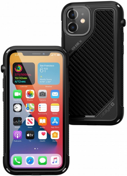 Etui plecki Catalyst Vibe do Apple iPhone 12 Mini Black (CATVIBE12BLKS)