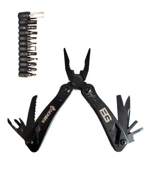 Мультитул із насадками Gerber 8811, Чорний