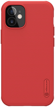 Etui plecki Nillkin Frosted Shield Pro do Apple iPhone 12 Mini Red (6902048205833)