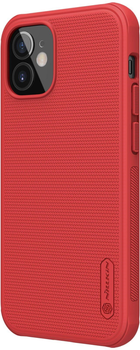 Etui plecki Nillkin Frosted Shield Pro do Apple iPhone 12 Mini Red (6902048205833)