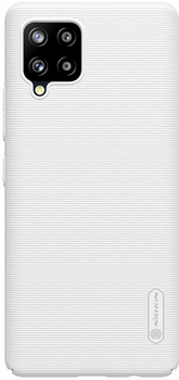 Etui plecki Nillkin Frosted Shield do Samsung Galaxy A42 5G White (6902048206915)