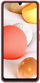 Etui plecki Nillkin Frosted Shield do Samsung Galaxy A42 5G Red (6902048206908)