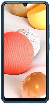 Etui plecki Nillkin Frosted Shield do Samsung Galaxy A42 5G Blue (6902048206922)