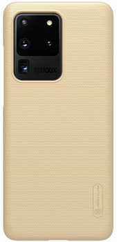 Etui plecki Nillkin Frosted Shield do Samsung Galaxy S20 Ultra Gold (6902048195424)