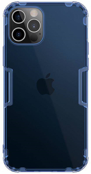 Etui plecki Nillkin Nature TPU Case do Apple iPhone 12/12 Pro Blue/Transparent (6902048205727)