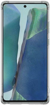 Etui plecki Nillkin Nature TPU Case do Samsung Galaxy Note 20 Grey/Transparent (6902048203440)