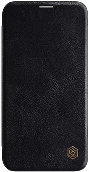 Etui z klapką Nillkin Qin Leather Case do Apple iPhone 12/12 Pro Black (6902048201620)