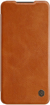 Etui z klapką Nillkin Qin Leather Case do Samsung Galaxy A72 Brown (6902048214460)