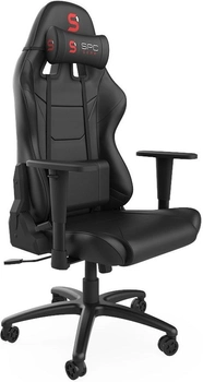 Ігрове крісло SPC Gear SR300 V2 Gaming Black (5903018662275)