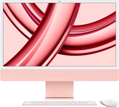 Monoblock Apple iMac 24" M3 4.5K 10-rdzeniowy GPU 256GB Pink (MQRT3RU/A)