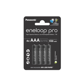 Аккумулятор Panasonic Eneloop Pro AAA 930 мАч 4BP 4 шт (BK-4HCDE/4CP)
