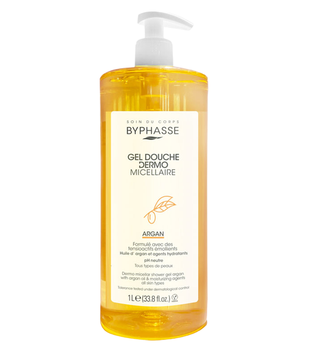 Гель для душа Byphasse Dermo Micellar Shower Gel 1 л Argan