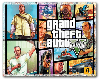 Килимок для мишки Podmyshku GTA 5, пластик.