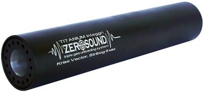 Глушитель Zero Sound TITANium Integri кал. 9 мм. Резьба М15х1
