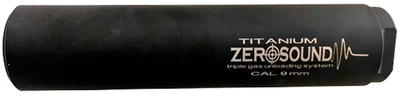 Глушник Zero Sound TITANium кал. 9 мм. Різьба М15х1