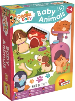 Ігровий набір Lisciani Carotina Baby Animals Їжа та дім (8008324092499)