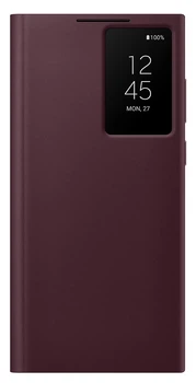 Чехол-книжка Smart View Wallet Case для Samsung Galaxy S22 Ultra (S908) Burgundy