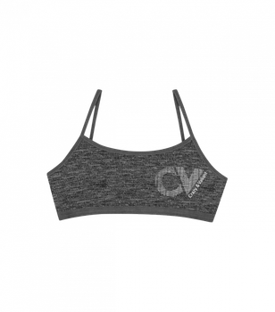 Підлітковий топ з принтом Crazy and Valiant - Donella - 5925Y3 - 152-158 см - Темно-сірий