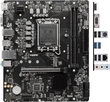Материнcкая плата MSI PRO H610M-E (911-7D48-019)