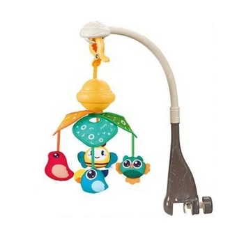 Карусель Baby Musical Bed Bell, подсветка, колыбельная мелодия, автоматическое вращение. Multicolor (149163)