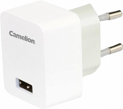 Мережевий зарядний пристрій Camelion AD568-DB USB Type-A 5V White (20000568)