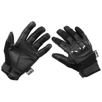 Рукавички тактичні MFH Tactical Gloves Mission - Чорний M