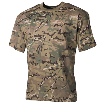 Футболка тактична Tactical T-Shirt MFH Мультикам M