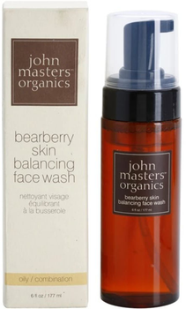 Pianka do mycia twarzy John Masters Organics Bearberry Skin Balancing Face Wash 177 ml (0669558600225)