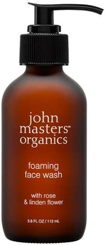 Pianka do mycia twarzy John Masters Organics Rose Foaming Face Wash 112 ml (0669558003095)