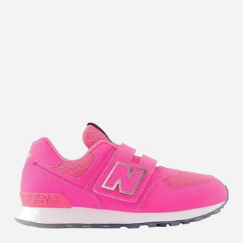 Buty sportowe dziecięce dla dziewczynki New Balance 574 IV574IN1 21 (5US) Różowe (196307214858)