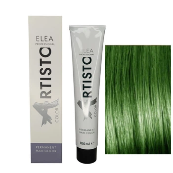 Стойкая крем-краска Корректор № 88 Зеленый Elea Professional Artisto Color Болгария