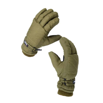 Перчатки тактические Утепленные S Олива Mil-Tec FINGERHANDSCHUHE THINSULATE S OLIV (12530001-902-S)