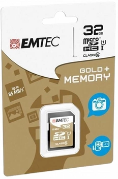 Карта пам'яті Emtec EliteGold SDHC 32GB Class 10 UHS-I (ECMSD32GHC10GP)