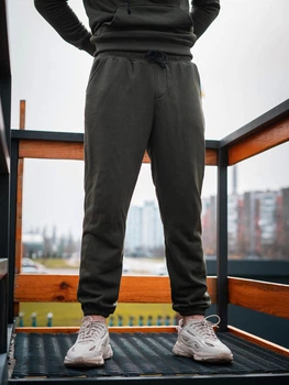 Штани спортивні оверсайз Custom Wear хакі M