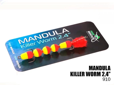 Мандула Prof Montazh Killer Worm 910 снасть на хищника 60мм