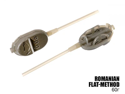 Кормушка фидерная Prof Montazh Romanian Flat-Method 60г