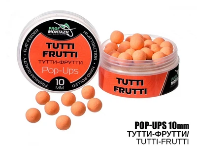 Плавающие бойлы Проф-Монтаж POP UPS - Тутти-Фрутти (Tutti-Frutti) 10мм