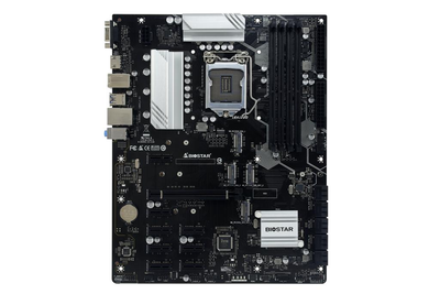 Материнская плата Biostar TZ590-BTC DUO LGA 1200 (TZ590-BTC DUO) Б/У