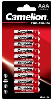 Alkaliczne baterie Camelion Plus Mignon AA LR6 10 szt (11001006)