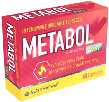 Дієтична добавка Alg Pharma Metabol Fast 60 капсул (5908288910149)