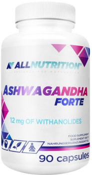 Suplement diety Allnutrition Ashwagandha Forte 90 caps (5902837719177)