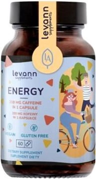 Suplement diety Levann Energy 60 caps (5903018058931)