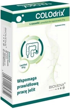 Suplement diety Biovena Health Colodrix 4 szt x 10 g (5903111462352)