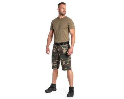 Тактичні шорти Brandit BDU (Battle Dress Uniform) Ripstop Woodland 3XL